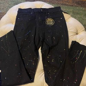 PNNYC skinny black leg jeans